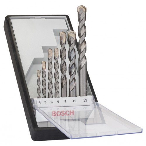 BOSCH 7dílná sada vrtáků do betonu Robust Line CYL-3 2607010545 BOSCH 7dílná sada vrtáků do betonu Robust Line CYL-3 2607010545