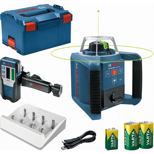 BOSCH GRL 300 HVG PROFESSIONAL Rotační laser + LR 1 G, L-Boxx 0601061704