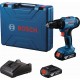 BOSCH GSB 183-LI PROFESSIONAL Akumulátorový příklepový vrtací šroubovák, 2x 2,0 Ah 06019K9100