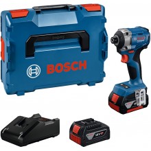 BOSCH GDR 18V-215 PROFESSIONAL Rázový utahovák, 2x GBA 4.0Ah, L-BOXX 06019N2002