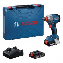 BOSCH GDX 18V-285 PROFESSIONAL Rázový utahovák, 2x GBA 18V 2.0Ah, kufr 06019N2122