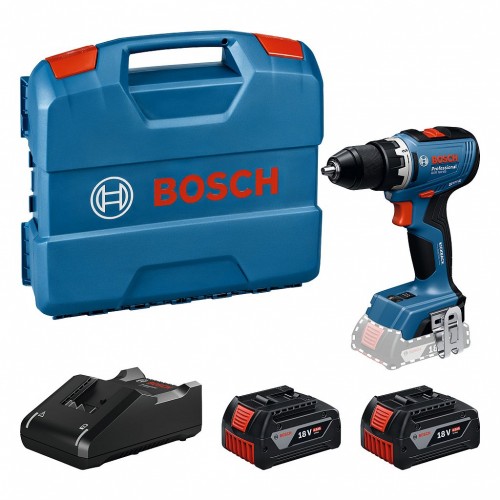 BOSCH GSR 18V-65 PROFESSIONAL Vrtací šroubovák, 2× GBA 4.0Ah, L-case 06019N3231