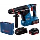 BOSCH GBH 187-LI PROFESSIONAL Vrtací kladivo, 2x 5.0Ah, GAL 1880, One Chuck 0611923121