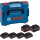 BOSCH 4 x ProCORE18V 4.0Ah + 2 x ProCORE18V 8.0Ah 1600A02A2T