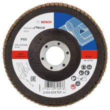 BOSCH Lamelový brusný kotouč X431, Standard for Metal, 125 mm, 22,23 mm, 60 2608603717