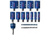 BOSCH 14dílná sada děrovek EXPERT Tough Material 20/22/25/32/35/40/44/51/60/64/76 mm 2608900447