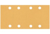 BOSCH Brusné papíry EXPERT C470 s 8 otvory pro vibrační brusky 93 × 186 mm, P120, 10 ks 2608900856