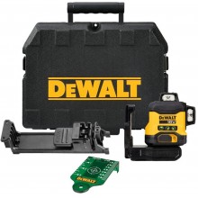 Příslušenství k DeWALT DCLE34031N Aku linkový laser 3 x 360° zelený, XR (18V/bez aku) kufr