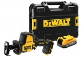 DeWALT DCS369E1T Aku pila ocaska XR (18V/1x1,7Ah Powerstack) bez nabíječky, kufr Tstak