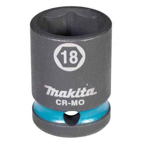 Makita E-16140 klíč nástrčný 1/2", čtyřhran, IMPACT BLACK, 18mm