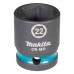 Makita E-16184 klíč nástrčný 1/2", čtyřhran, IMPACT BLACK, 22mm = old B-40191