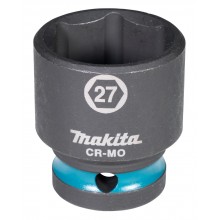 Makita E-16215 klíč nástrčný 1/2", čtyřhran, IMPACT BLACK, 27mm