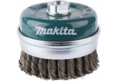 MAKITA D-29290 miskovitý kartáč z ocelového drátu,vlnitý drát 0,5mm,100mm