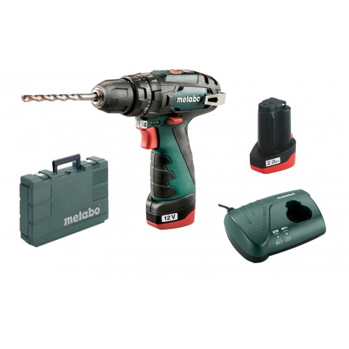 Metabo PowerMaxx SB Basic Akumulátorový příklepový šroubovák (2x2,0Ah/12V) 600385500