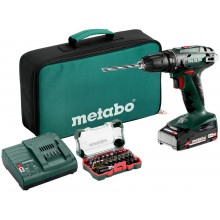 Metabo BS 18 Set Aku vrtací šroubovák (48Nm/18V/1x2,0Ah) brašna