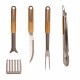 Riwall PRO RBBQ 4W SET - sada grilovacího nářadí RACC00132