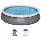 BESTWAY Fast Set Bazén 457 x 84 cm, kartušová filtrace 57313