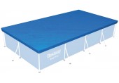 BESTWAY Krycí plachta pro bazén 400 x 211 cm, modrá 58107