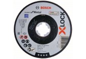 BOSCH X-LOCK Expert for Metal Plochý řezný kotouč, 125×1,6×22,23mm 2608619254