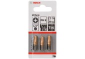 BOSCH Max Grip Šroubovací bit, PH 3, 25 mm, 3 ks 2607001548