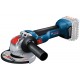 BOSCH GWX 18V-10 Akumulátorová úhlová bruska, 125mm 06017B0100