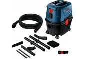 BOSCH GAS 15 PS PROFESSIONAL Vysavač 1100 W, zásuvka, poloautomatický oklep 06019E5100