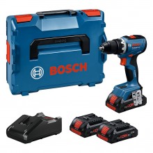 BOSCH GSR 18V-65 PROFESSIONAL Vrtací šroubovák, 3× ProCORE 4.0Ah, L-Boxx 06019N3208