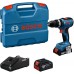 BOSCH GSB 18V-65 PROFESSIONAL Příklepový vrtací šroubovák, 1 x 2.0 Ah, 1 x 4.0Ah, L-Case 06019N3332