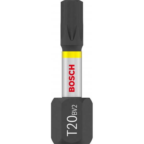 BOSCH Bit PRO Torx Impact, T20, 25 mm, s krabičkou k vystavení, 10 × 25 ks 2607002805