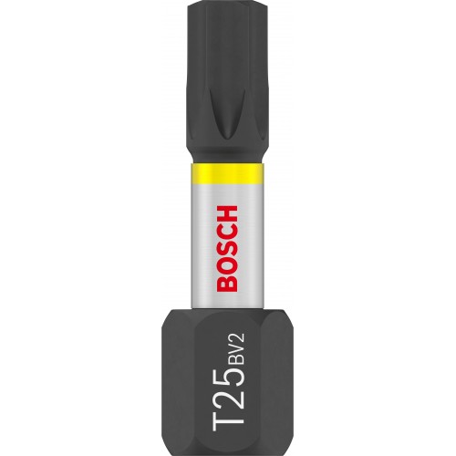 BOSCH Bit PRO Torx Impact, T25, 25 mm, s krabičkou k vystavení, 10 × 25 ks 2607002806