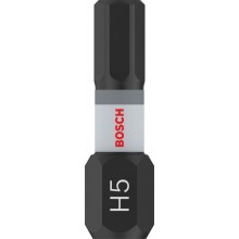 BOSCH Bit PRO Hex Impact, H5, 25 mm, 2 ks 2608522556