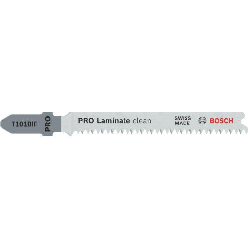 BOSCH Pilový plátek pro přímočaré pily PRO Laminate clean T101BIF, 83 mm, 2 ks 2608655091