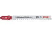 BOSCH Pilový plátek pro přímočaré pily PRO Plastics PMMA clean T102BF 92mm, 2ks 2608655102