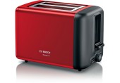 Bosch Kompaktní toaster, DesignLine, Červená TAT3P424