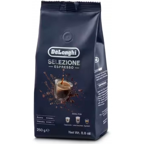 Delonghi Zrnková káva Selezione, 70 % Arabica 30 % Robusta, 250 g DLSC601