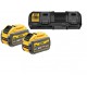DeWALT DCB132X2 XR FLEXVOLT 54 V sada (2× 9,0 Ah baterie + duální nabíječka DCB132) Ob