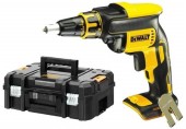 DeWALT DCF620NT Aku bezuhlíkový šroubovák na sádrokarton 1/4" XR (30Nm/18V/bez aku) kufr Tstak