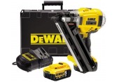 VÝPRODEJ DeWALT DCN692P2 Aku hřebíkovačka 90 mm XR (18V/2x5,0Ah) Kufr PO SERVISE!!POUŽITÉ!!