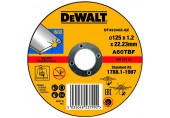 DeWALT DT42340Z Řezný kotouč na nerez 125 x 1,2 x 22,23mm