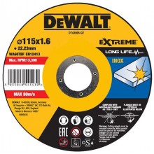 DeWALT DT43905 Řezný kotouč na nerez 115 x1,6mm