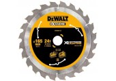 DeWALT DT99560 Pilový kotouč Extreme 165 x 20 mm, 24 zubů, ATB+R 10°