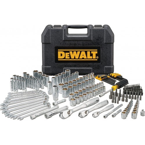 DeWALT DWMT81534-1 205dílná sada s ráčnou 1/4, 3/8 a 1/2