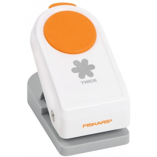 Fiskars Power Punches děrovačka silných materiálů M 2,5 cm, květina 1020487