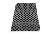 HERZ Nopová deska s tepelnou izolací, černá 1400 x 800 x 51 mm, 3F03009