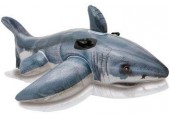 INTEX White Shark Ride-On Nafukovací bílý žralok 57525NP