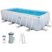 INTEX Chevron Prism Rectangular Pool Set 400x200x100 cm 26780NP