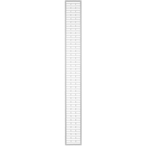 Kermi vrchní mřížka Profil typ 11/12 2300 mm ZA00160015