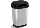 KIS DUAL SWING BIN STYLE S 10L Odpadkový koš 19 x 25 x 32 cm steel