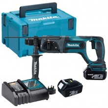 Příslušenství k MAKITA DHR241RTJ Aku kombinované kladivo Li-ion (18V/2x5.0Ah) Makpac