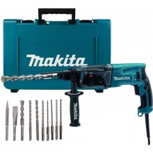 Příslušenství k MAKITA HR2470X16 SDS-PLUS Kombinované kladivo s příslušenstvím 2,4J, 780W+D-46361